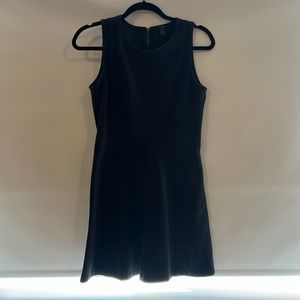 J Crew black A Line dress